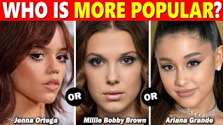 HIGHER OR LOWER | CELEBRITIES (Instagram Followers)