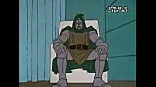 mf doom-beef rap over cartoon