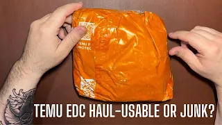 Temu EDC Haul- Usable Or Junk?