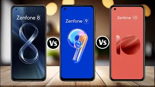 Asus Zenfone 8 Vs Asus Zenfone 9 Vs Asus Zenfone 10