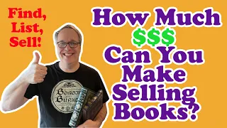 How Much Money Can You Make Selling Books on eBay?  6 points to get your answer!