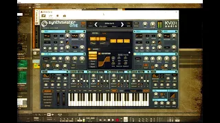 Composing From Scratch With SynthMaster One - No Cuts Or Edits - ALL Mistakes Included