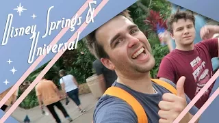 Disney Springs & Universal Studios | Universal Vlog | May 2017 | Adam Hattan & Josh Solomon