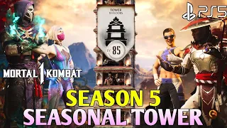 Ermac MORTAL KOMBAT 1 Season 5 Seasonal Tower MK1 | MK1 Ermac Gameplay | MK1 Season 5 Seasonal Tower