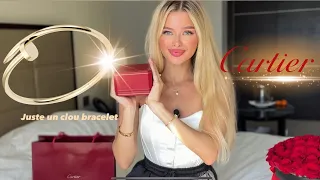 Мне подарили Cartier !!!❤️ UNPACKED! Распаковка браслет гвоздь| Яна Русая