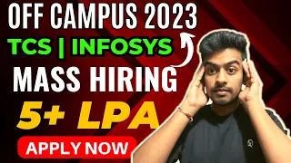 Biggest Hiring | Infosys | TCS | Latest Off Campus Drive | 2022 | 2023 Batch | Jobs | kn Academy