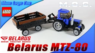 Traktor Belarus Lego Трактор Беларус Лего самоделка #50 Reupload