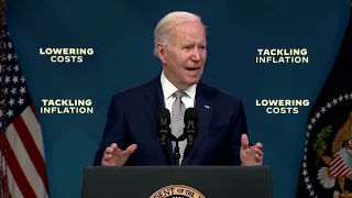 Biden says Fed targeting inflation, China tariffs could fall