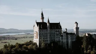 Castles drone flyover footage compilation, high quality Ultra-HD (4K ultraHD)