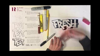 Basics of Graffiti Lettering