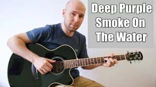 Smoke On The Water - Fingerstyle Guitar (Deep Purple)