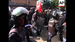 Fomer Maoist rebels continue anti-govt demos