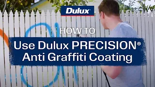 How to use Dulux Precision Anti Graffiti Coating | Dulux New Zealand