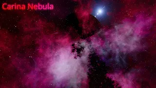 Carina Nebula | WR 25 wolf rayet | Eta Carina | Collinder open cluster | Space Engine | Milkyway