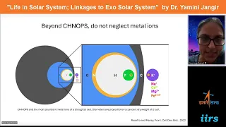 Life in Solar System; Linkages to Exo Solar System by Dr. Yamini Jangir