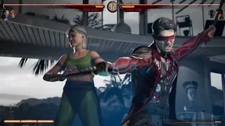 Mortal Kombat 1 Stress test - Kitana and Kano - Klassic tower (medium) - Gameplay Full HD 60FPS