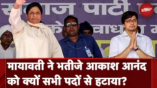 Mayawati Akash Anand BSP: भतीजे आकाश आनंद को क्यों मायावती ने सभी पदों से हटाया? | NDTV India