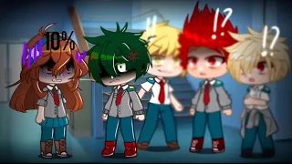 Danger percentage || MHA Gacha Club|| Angry Deku