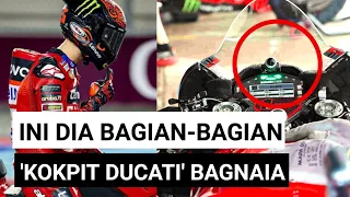 Terkuak! Ini Part Dashboard 'Kokpit' Motor Ducati GP24 Pecco Bagnaia