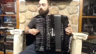 FIT4145TCBK0 - All Black Fisitalia 4145-TC Piano Accordion LMMH 41 120 Concert Tuning $6999