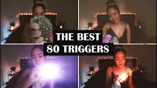 ✨ 80 TRIGGERS FOR 80K SUBS ✨ Calming sounds • Visual triggers • Tapping