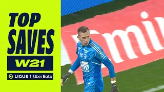 Best goalkeeper saves : Week 21 - Ligue 1 Uber Eats / 2022-2023