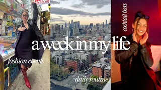 week in my life NYC | productive days, influencer events, new sunnies, & more!