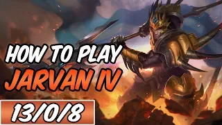 HOW TO PLAY JARVAN IV | Build & Runes | Diamond Commentary | Champion Guide | League of Legends | S9
