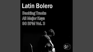 Latin Bolero Guitar Backing Track in Bb Major, 90 BPM, Vol. 3