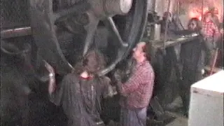 VHS Archiv Výtopny Zlíchov: Oprava lokomobily Lanz v dřevařských závodech v Braníku