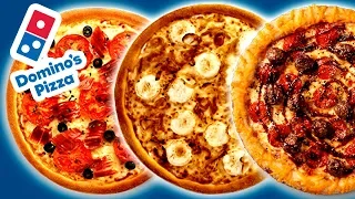 Como hacer PIZZAS en casa estilo DOMINO´S PIZZA 🍕