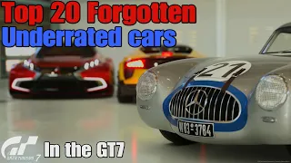 Gran Turismo 7 | Top 20 Forgotten & Underrated Cars on GT7 [4K PS5]