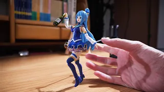 THE MAKING: Recreating Aqua’s Classic Fall in Stop Motion | KonoSuba!