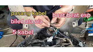 Cara pasang kabel biled ala ala yang 5 kabel