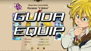 Guida all'equipaggiamento! - The Seven Deadly Sins: Grand Cross - #LordHawk