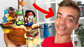 Max ne-a provocat sa construim noul LEGO Super Mario (Luigi)