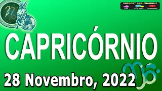 Horoscopo do dia CAPRICÓRNIO 28 Novembro de 2022