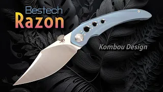 Bestech Razon!  Spanish Navaja Inspired Magnacut Blade by Kombou Designs!