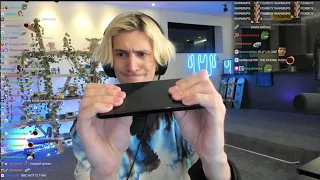 Be gentle with Apples new Titanium iPhone 15 Pro Max | xQc Reacts