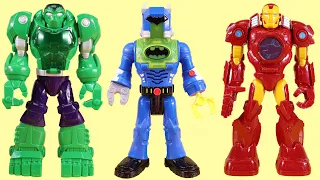 Batman Plays Hide And Seek With Friends ! Ultimate Robot Battle | Hulk Robot Vs Riddler Robot