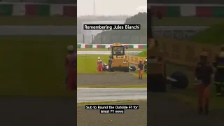 Flashback to what Happened to Jules Bianchi.
