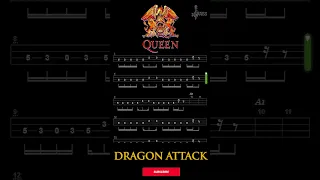 Dragon Attack Bass Line By Queen @ChamisBass #chamisbass #basstabs #queen #dragonattack