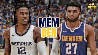 NUGGETS vs GRIZZLIES  (PS5) - NBA 2K24 [4K UHD]