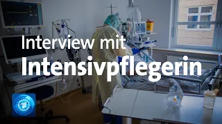 Intensivpflegerin Monique Schieler von der Berliner Charité im Interview