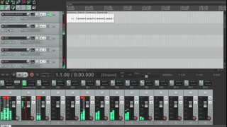 EZDRUMMER запись мультитрека в REAPER