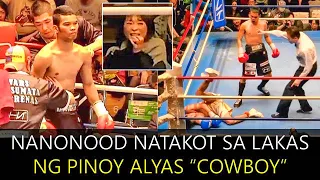 NANONOOD NATAKOT SA LAKAS NG PINOY ALIAS "COWBOY"!