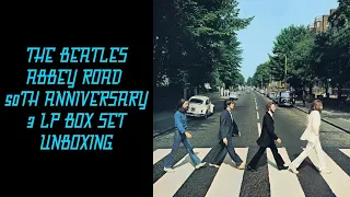 THE BEATLES - ABBEY ROAD 50TH ANNIVERSARY - 3 LP BOX SET - UNBOXING