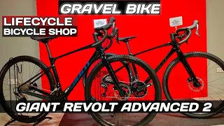 2022 GIANT REVOLT ADVANCED 2 XS PANTHER GREEN & STARRY NIGHT | GRAVEL BIKES #lifecyclebicycleshop