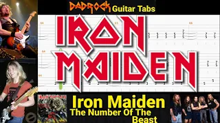 The Number Of The Beast - Iron Maiden - Guitar + Bass TABS Lesson