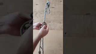 the grasping knot of Russian climbers/ Схватывающий узел пруссик #knot